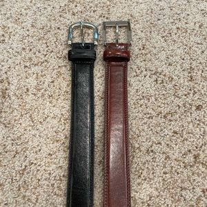 Men’s leather belt bundle size 36